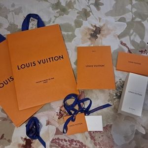 6PC AUTHENTIC LOUIS VUITTON GIFT WRAP BAGS